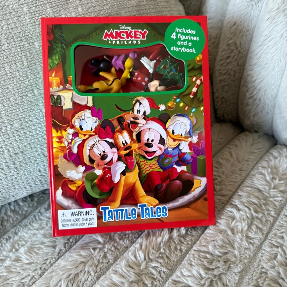 Disney Mickey Friends Holiday Playset - Red and Green